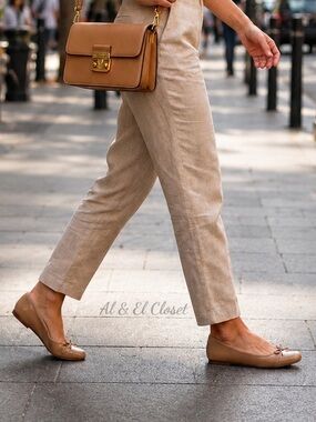 DV by Dolce Vita Moxy Nude Beige Patent Ballet Flats Women’s Size 9 NWB